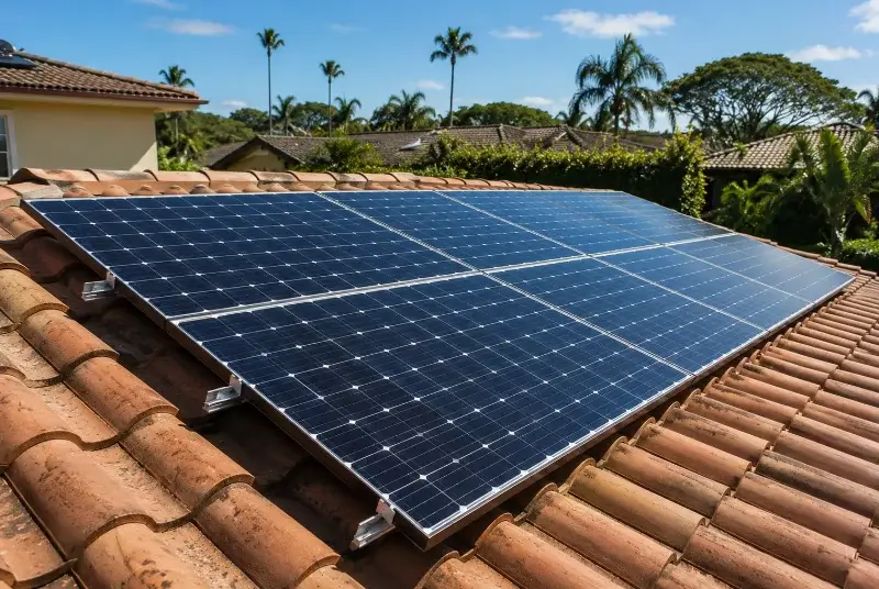 Installation de panneaux solaires à Saint-Victor-des-Oules